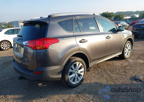 2014 Toyota Rav4 Limited z USA, uszkodzony, nr VIN 2T3DFREVXEW176842